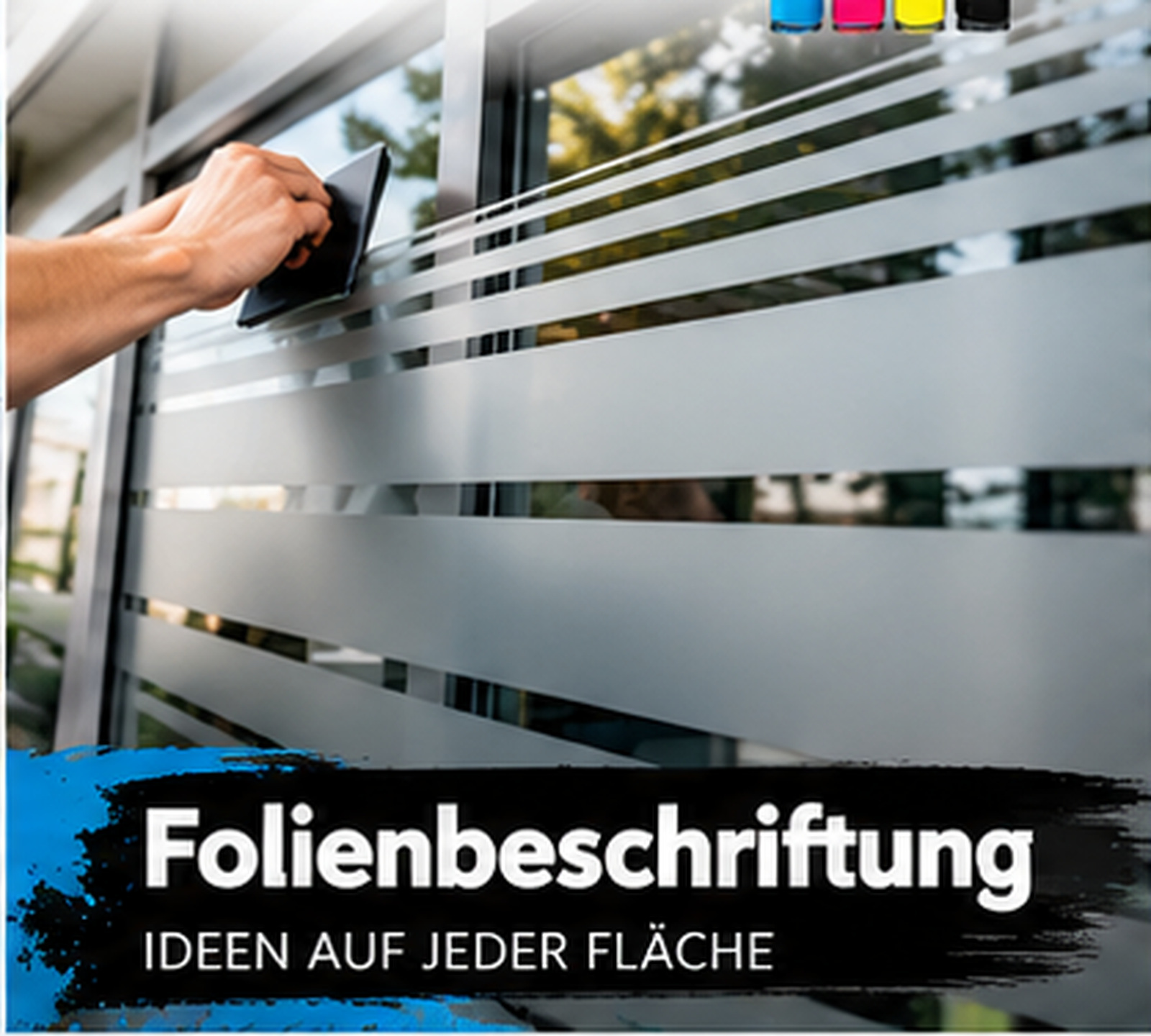 Beispielmotiv für Folienbeschriftung