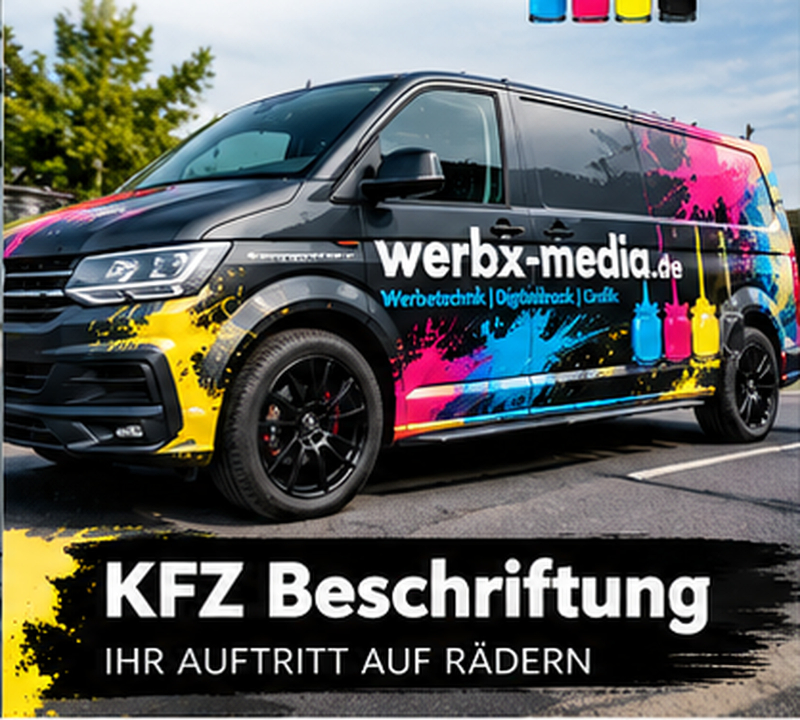 Beispielmotiv für KFZ Beschriftung & Folierung