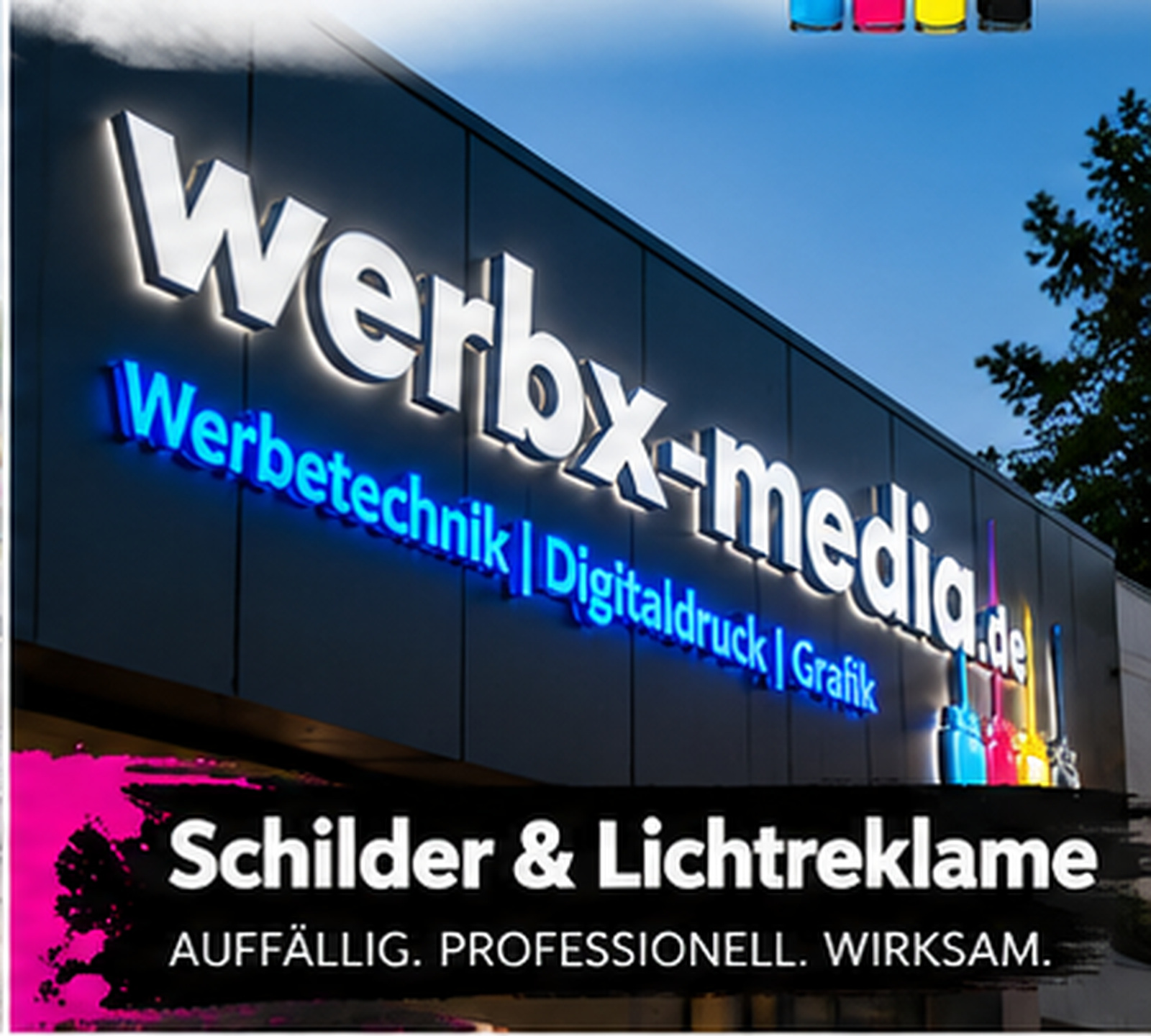 Beispielmotiv für Schilder- & Lichtreklame